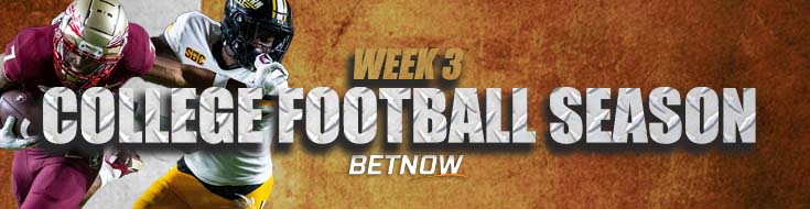 NCAA College Football Betting Week 3
