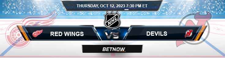 Detroit Red Wings vs New Jersey Devils Prediction, 10/12/2023 NHL Picks,  Best Bets & Odds