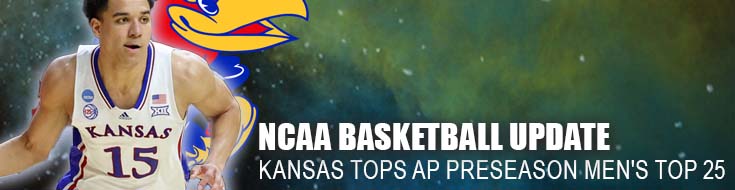 Kansas tops AP preseason men s Top 25 Duke, Purdue, Michigan State, Marquette in Top 5-
