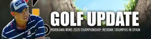 Morikawa wins Zozo Championship Meronk triumphs in Spain