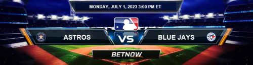 Houston Astros vs. Toronto Blue Jays 7/1/24 MLB Betting Picks