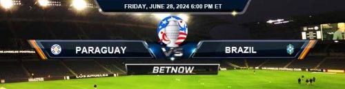 Paraguay vs. Brazil 6/28/24 Copa America Betting Picks
