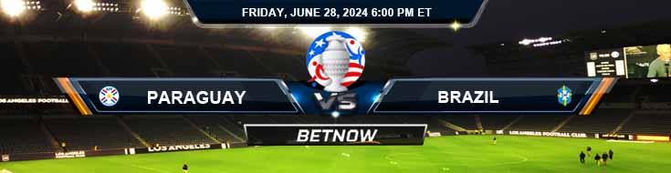 Paraguay vs. Brazil 6/28/24 Copa America Betting Picks