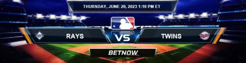 Tampa Bay Rays vs. Minnesota Twins 6/20/24 MLB Betting Picks