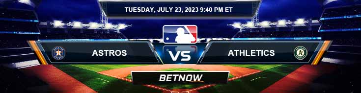 Houston Astros vs. Oakland Athletics 7/23/24 MLB Betting Picks