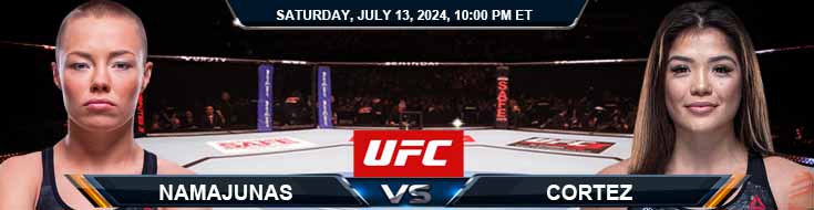 Namajunas vs. Cortez 7/13/24 UFC on ESPN 59 Betting Picks