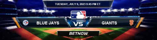 Toronto Blue Jays vs. San Francisco Giants 7/9/24 MLB Betting Picks