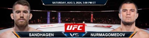 Cory Sandhagen vs. Umar Nurmagomedov 8/3/24