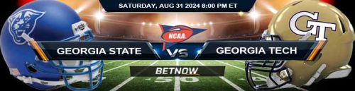 Georgia State Panthers vs. Georgia Tech Yellow Jackets 8/31/24 NCAAF Week 1 Betting Prediction
