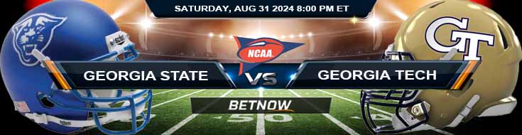 Georgia State Panthers vs. Georgia Tech Yellow Jackets 8/31/24 NCAAF Week 1 Betting Prediction