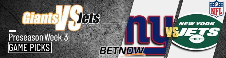 New York Giants vs. New York Jets 8/24/24 NFL Preseason Week 3 Betting Prediction