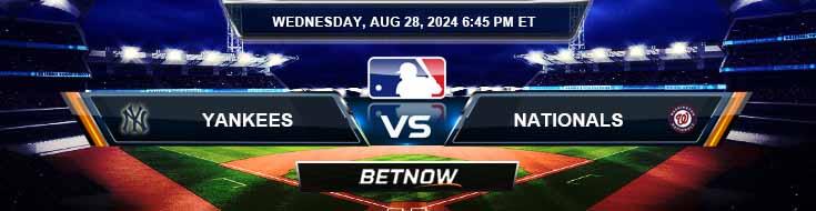 New York Yankees vs. Washington Nationals 8/28/24 MLB Betting Prediction