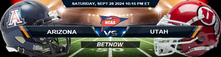 Arizona Wildcats vs. Utah Utes 9/28/24 NCAAF Week 5 Betting Prediction