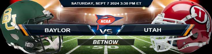 Baylor Bears vs. Utah Utes 9/7/24 NCAAF Week 2 Betting Prediction