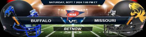 Buffalo Bulls vs. Missouri Tigers 9/7/24 NCAAF Week 2 Betting Prediction
