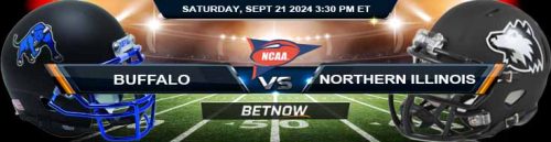 Buffalo Bulls vs. Northern Illinois Huskies 9/21/24 NCAAF Week 4 Betting Prediction