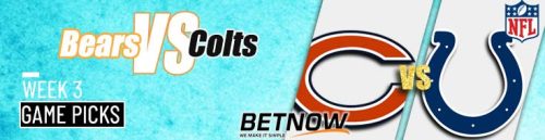 Chicago Bears vs. Indianapolis Colts 9/22/24 NFL Week 3 Betting Prediction