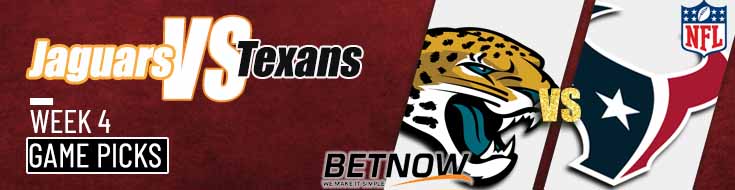 Jacksonville Jaguars vs. Houston Texans 9/29/24 NFL Week 4 Betting Prediction