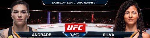 Jessica Andrade vs. Natalia Silva 9/7/24 UFC Fight Night 242 Betting Prediction