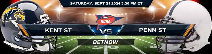 Kent State Golden Flashes vs. Penn State Nittany Lions 9/21/24 NCAAF Week 4 Betting Prediction