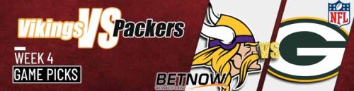 Minnesota Vikings vs. Green Bay Packers 9/29/24 NFL Week 4 Betting Prediction