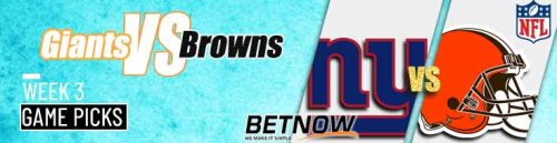 New York Giants vs. Cleveland Browns 9/22/24 NFL Week 3 Betting Prediction