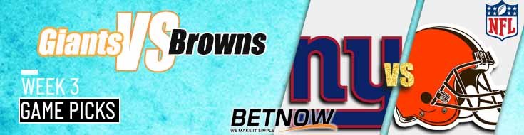 New York Giants vs. Cleveland Browns 9/22/24 NFL Week 3 Betting Prediction