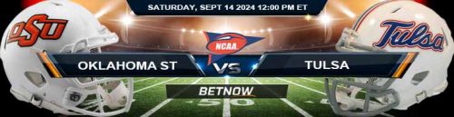 Oklahoma State Cowboys vs. Tulsa Golden Hurricane 9/14/24 NCAAF Week 3 Betting Prediction