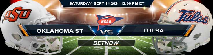 Oklahoma State Cowboys vs. Tulsa Golden Hurricane 9/14/24 NCAAF Week 3 Betting Prediction