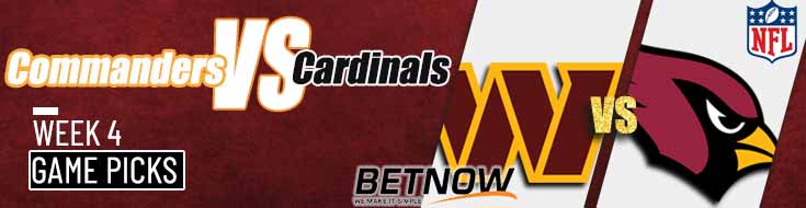 Washington Commanders vs. Arizona Cardinals 9/29/24 NFL Week 4 Betting Prediction