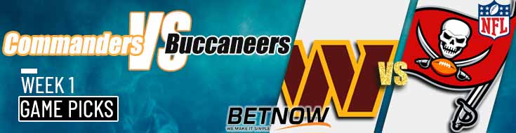 Washington Commanders vs. Tampa Bay Buccaneers 9/8/24 NFL Week 1 Betting Prediction