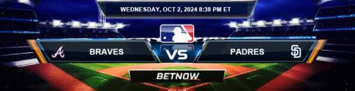 Atlanta Braves vs. San Diego Padres 10/2/24 MLB Best Preview and Forecast