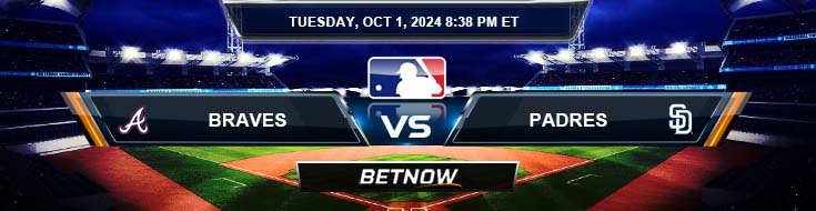 Atlanta Braves vs. San Diego Padres 10/1/24 MLB Betting Odds and Best Bets