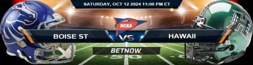 Boise State Broncos vs. Hawai'i Rainbow Warriors 10/12/24 NCAAF Week 7 Betting Tips and Picks