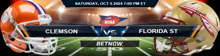 Clemson Tigers vs. Florida State Seminoles 10/5/24 NCAAF Week 6 Betting Tips and Predictions
