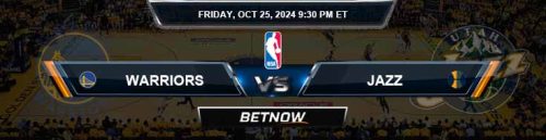 Golden State Warriors vs. Utah Jazz 10/25/24 NBA Previews and Forecast
