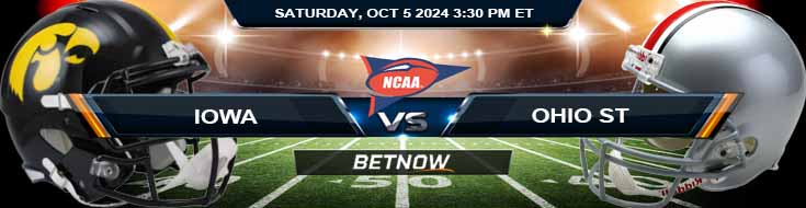 Iowa Hawkeyes vs. Ohio State Buckeyes 10/5/24 NCAAF Week 6 Forecast and Predictions
