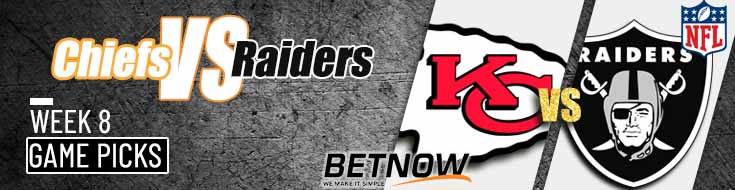 Kansas City Chiefs vs. Las Vegas Raiders 10/27/24 NFL Week 8 Top Predictions