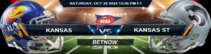 Kansas Jayhawks vs. Kansas State Wildcats 10/26/24 NCAAF Week 9 Odds and Best Bets