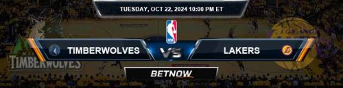Minnesota Timberwolves vs. Los Angeles Lakers 10/22/24 NBA Odds and Predictions