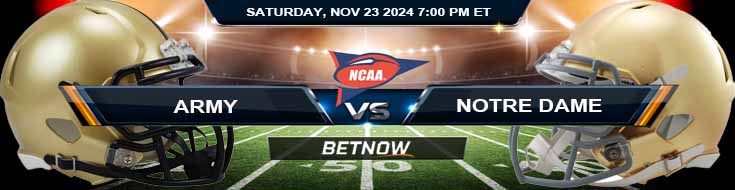 Army Black Knights vs. Notre Dame Fighting Irish 11/23/24 NCAAF Week 13 Best Bets and Forecast