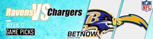 Baltimore Ravens vs. Los Angeles Chargers 11/25/24 NFL Week 12 Preview and Betting Tips