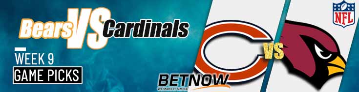 Chicago Bears vs. Arizona Cardinals 11/3/24 NFL Week 9 Preview and Betting Tips