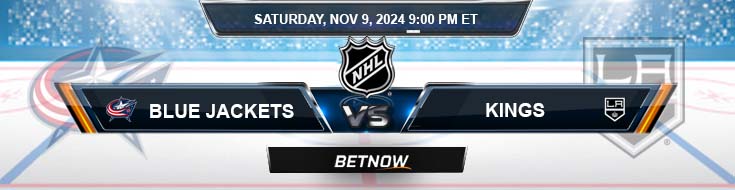 Columbus Blue Jackets vs. Los Angeles Kings 11/9/24 NHL Betting Predictions and Odds