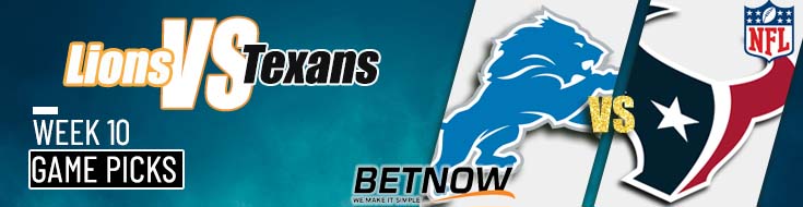 Detroit Lions vs. Houston Texans 11/10/24 NFL Week 10 Odds and Predictions
