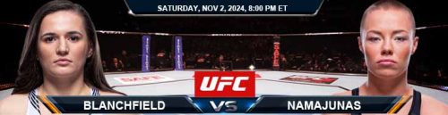 Erin Blanchfield vs. Rose Namajunas 11/2/24 UFC FIGHT NIGHT 246 Forecast and Betting Picks