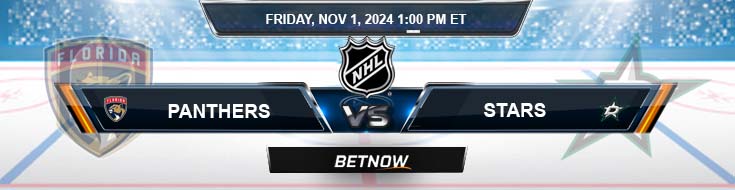 Florida Panthers vs. Dallas Stars 11/01/24 NHL Forecast and Predictions