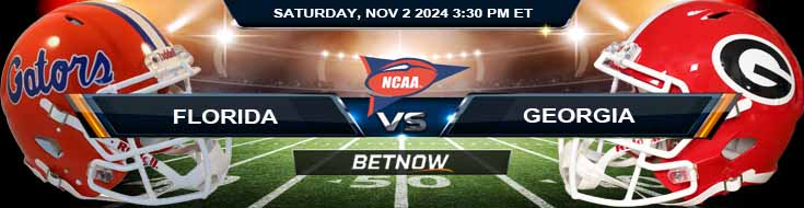 Florida Gators vs. Georgia Bulldogs 11/2/24 NCAAF Week 10 Odds and Predictions