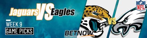 Jacksonville Jaguars vs. Philadelphia Eagles 11/3/24 NFL Week 9 Best Bets and Odds