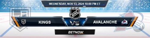 Los Angeles Kings vs. Colorado Avalanche 11/13/24 NHL Forecast and Predictions